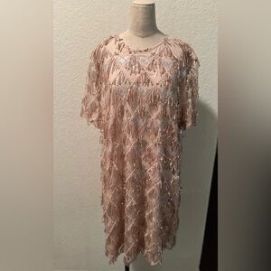 Art Deco Sequin Party Dress